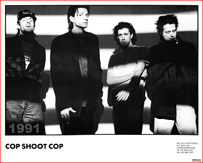 1991 Cop Shoot Cop promo photo
